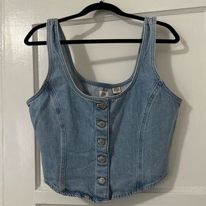 Levi’s DANI CORSET TOP NWT